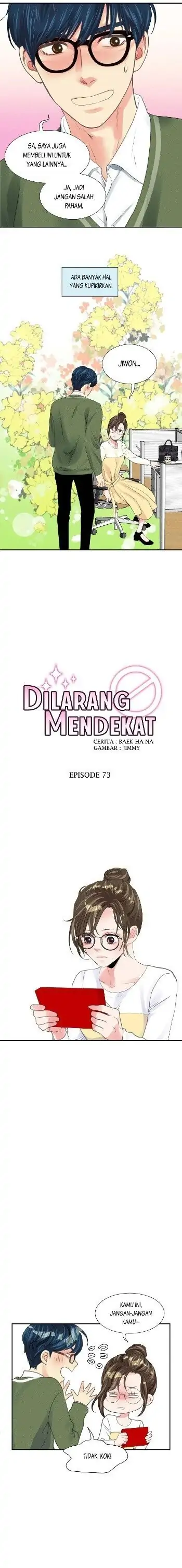 Dilarang Mendekat-Chapter 73